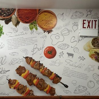 Suffron Cafe - Inside decorations - Mediterranean Near Me - Chicago, Illinois
