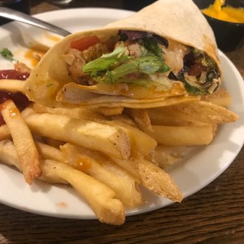 White Oak Tavern - Buffalo chicken wrap - American Near Me - Herndon, Pennsylvania White Oak Tavern - Buffalo chicken wrap - American Near Me - Herndon, Pennsylvania