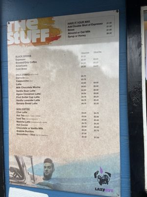 Menu photo 3 Lazy Eye Coffee San Diego, CA Menu photo 3 Lazy Eye Coffee San Diego, CA