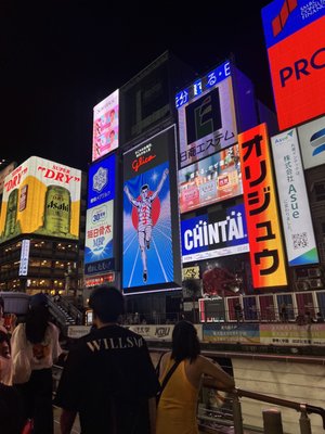 Glico Sign Dotonbori by null