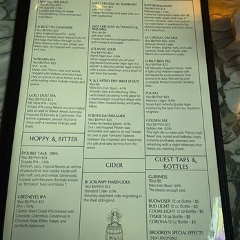 Keg & Lantern - Menu - Pubs Near Me - Brooklyn, New York