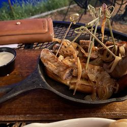 The Gray's Mill Estate - Danny Boys and Baum's Biergarten - Sausage bites! Yum!