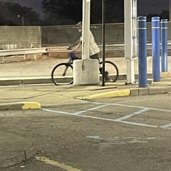 White Castle - Bicycle in the drive thru? Eehh why not?
