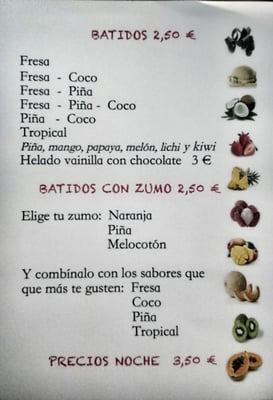 Menu photo 1 Mata-Hari Valencia, V