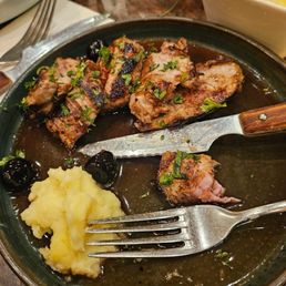 Pork and mashed potatoes Pork and mashed potatoes