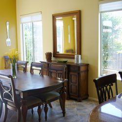 Giovanni's Quality For Less Upholstery - The dining set Giovanni re upholstered.