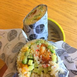 Chosabi - I had the "Jumping Shrimp" Burrito and it was yummy as heck!