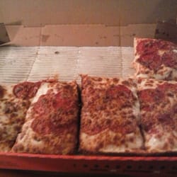 Little Caesars - Deep deep dish pepperoni. Got that bit of crunch on the outside and tasty bread and gooey cheese when you hit the center.