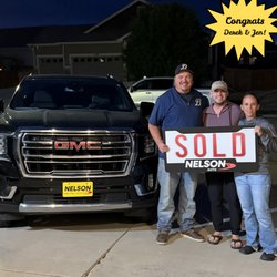 Nelson Auto Center - Our Sales Professional Alan Sydow  made the long trek out to Greeley, CO to deliver this beautiful 2023 GMC Yukon XL to his cousins, Jen and