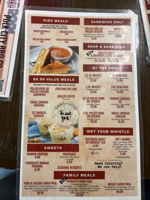Menu photo 1 Polk City BBQ Polk City, FL Menu photo 1 Polk City BBQ Polk City, FL