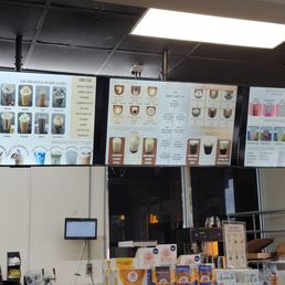 Lots of yummy drinks to choose from