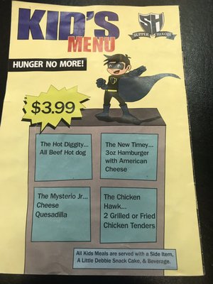 Menu photo 7 Supper Heroes Huntsville, AL