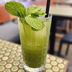 Agnes Restaurant & Cheesery - Matcha Limeade
Matcha, lemon & lime cordial, soda, mint