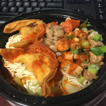 Sate Truck - "Mie Ayam" Braised Chicken noodles w/ chicken wontons - In Don Ease An! - Indonesian Near Me Sate Truck - "Mie Ayam" Braised Chicken noodles w/ chicken wontons - In Don Ease An! - Indonesian Near Me