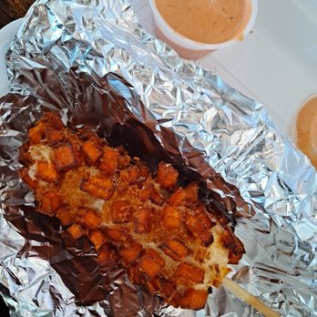Oh My Tea - Have a snack while you visit! I had the cheese with sweet potatoe! Delicious - Coffee & Tea Near Me - Hutto, Texas Oh My Tea - Have a snack while you visit! I had the cheese with sweet potatoe! Delicious - Coffee & Tea Near Me - Hutto, Texas