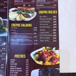 Mr. John's Coffee Shop - Menu