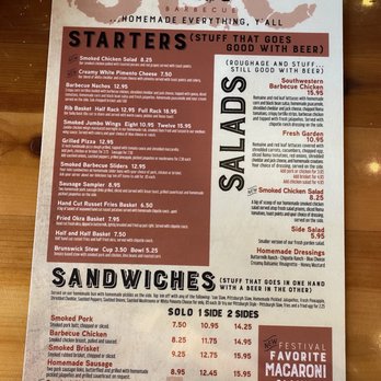 Cue Barbecue - Menu - Barbeque Near Me - Milton, Georgia Cue Barbecue - Menu - Barbeque Near Me - Milton, Georgia