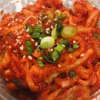 Modoo Restaurant - Radish for the Bo Saam dish - Korean Near Me - Lynnwood, Washington Modoo Restaurant - Radish for the Bo Saam dish - Korean Near Me - Lynnwood, Washington