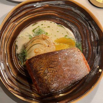 Stone & Webster Chophouse - Salmon - Steakhouses Near Me - Savannah, Georgia