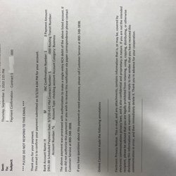 MoCal Office Solutions - Emailed receipt from US Bank for True payoff amount $963.88