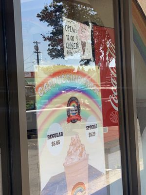 Double Rainbow Ice Cream by null