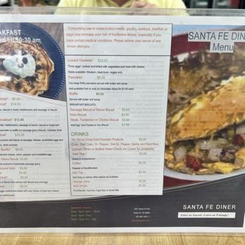 Santa Fe Diner - Breakfast menu - Diners Near Me - Santa Fe, Tennessee Santa Fe Diner - Breakfast menu - Diners Near Me - Santa Fe, Tennessee
