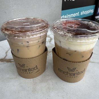 Enchanted Coffee - new london and berry me nutella - Coffee & Tea Near Me - Brea, California