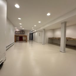 epoxy floor! made of dreams and almond milk.