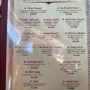 Tandoor India Restaurant - Menu - Indian Near Me - Cincinnati, Ohio Tandoor India Restaurant - Menu - Indian Near Me - Cincinnati, Ohio