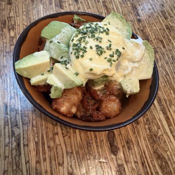Bayou Bakery, Coffee Bar & Eatery - Avocado Benedict over tater-tots - Bakeries Near Me - Arlington, Virginia Bayou Bakery, Coffee Bar & Eatery - Avocado Benedict over tater-tots - Bakeries Near Me - Arlington, Virginia