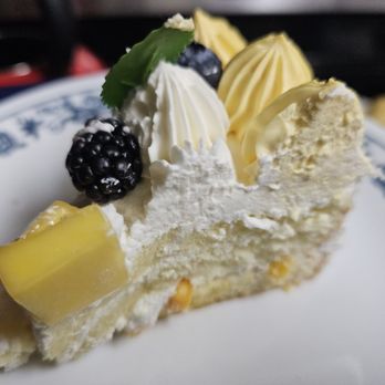 Paris Baguette - My slice of the Mango Coconut Cake - Coffee & Tea Near Me - Milpitas, California Paris Baguette - My slice of the Mango Coconut Cake - Coffee & Tea Near Me - Milpitas, California