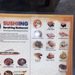 Sushiing Japanese Restaurant - Menu 2.2023