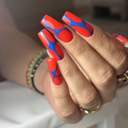 Banana Nails - Gel extensions + Design