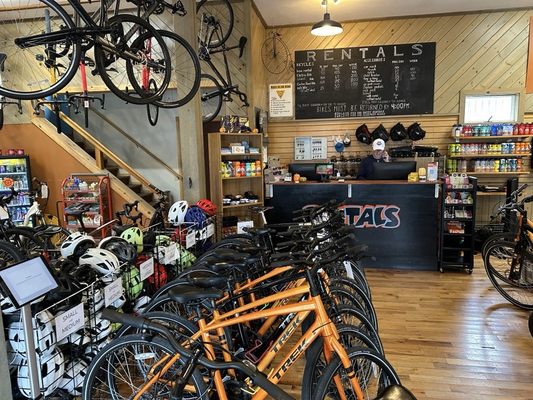 Bar Harbor Bicycle Shop by null