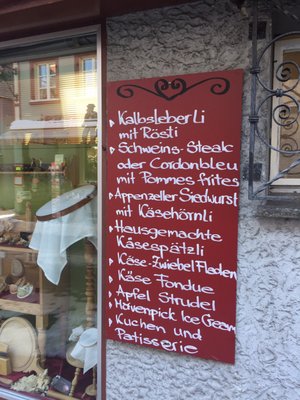 Menu photo 5 Cafe Restaurant Flade Appenzell, AI