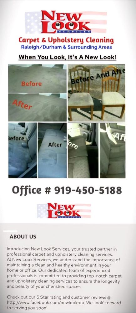 New Look Services - upholstery in Wake Forest, NC
