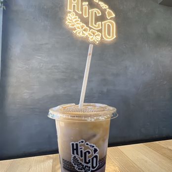 HiCO - UBE latte - Coffee & Tea Near Me - Waikoloa Village, Hawaii