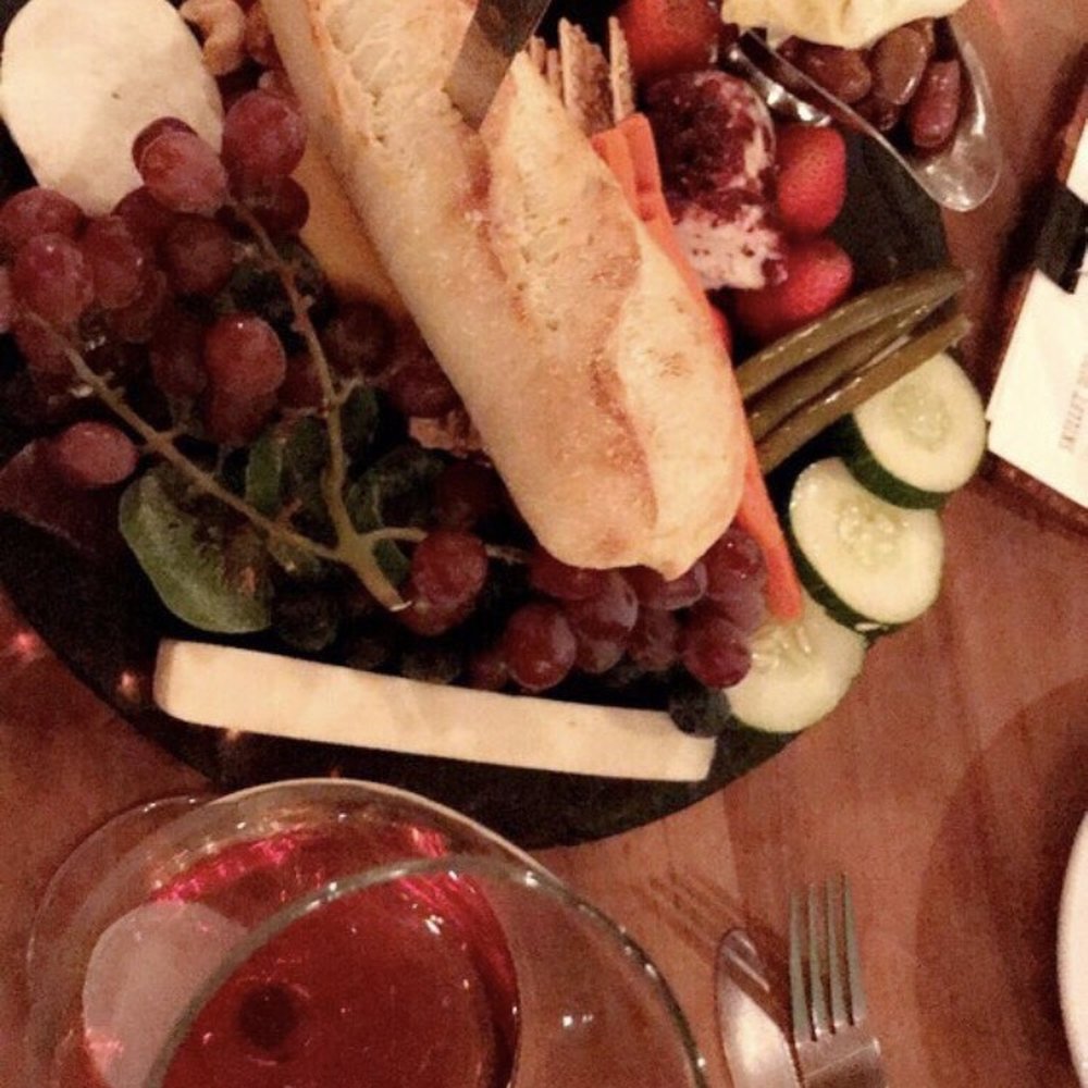 The Wine Mill - The antipasto platter paired with a sweet rosé. We were seated inside for this shot. - Wine Bars Near Me - Peninsula, Ohio The Wine Mill - The antipasto platter paired with a sweet rosé. We were seated inside for this shot. - Wine Bars Near Me - Peninsula, Ohio