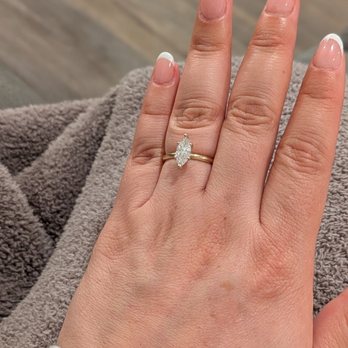 Diamond International Center - Custom marquis ring - Jewelry Near Me - Cypress, California Diamond International Center - Custom marquis ring - Jewelry Near Me - Cypress, California