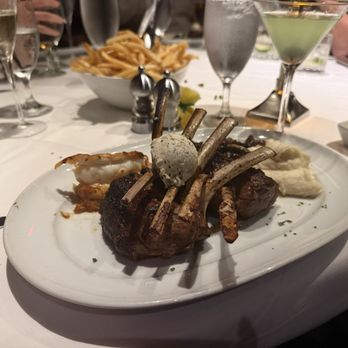 Mastro's Steakhouse - Rack of Lamb 22oz and lobster tail - Steakhouses Near Me - Costa Mesa, California Mastro's Steakhouse - Rack of Lamb 22oz and lobster tail - Steakhouses Near Me - Costa Mesa, California