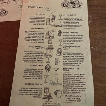California Gold - Menu - Beer Bar Near Me - San Rafael, California California Gold - Menu - Beer Bar Near Me - San Rafael, California