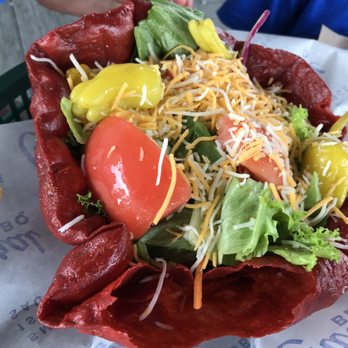 Central BBQ - House salad - Barbeque Near Me - Memphis, Tennessee