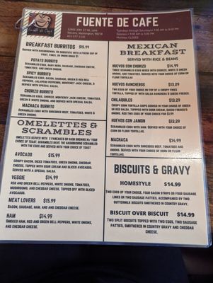 Menu photo 6 Fuente de cafe Lake Stevens, WA Menu photo 6 Fuente de cafe Lake Stevens, WA