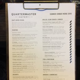 Some interesting features on the menu