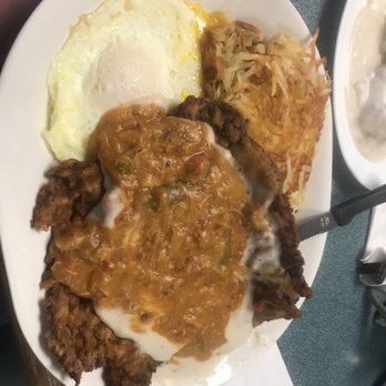 Bonanza Cafe - Chicken fried steak with chili Colorado sauce. - Breakfast & Brunch Near Me - Fort Mohave, Arizona Bonanza Cafe - Chicken fried steak with chili Colorado sauce. - Breakfast & Brunch Near Me - Fort Mohave, Arizona