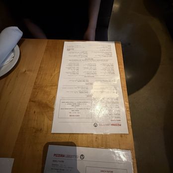 Pizzeria Libretto - [09.2025] Karte - Pizza Near Me - Toronto, Ontario