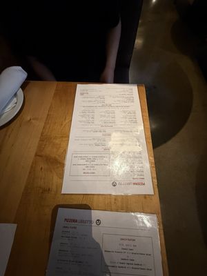 Menu photo 1 Pizzeria Libretto Toronto, ON