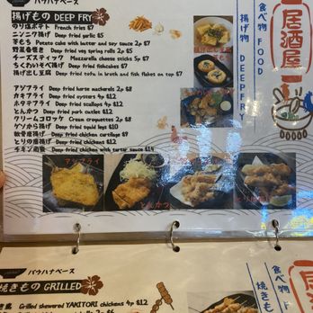 Izakaya Pau Hana Base - Menu - Tapas/Small Plates Near Me - Honolulu, Hawaii