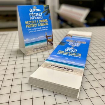 Graphics Factory Printing - Table Tents - Printing Services Near Me - Rancho Cucamonga, California