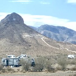 Dome Rock BLM Campground - Pathes to ride